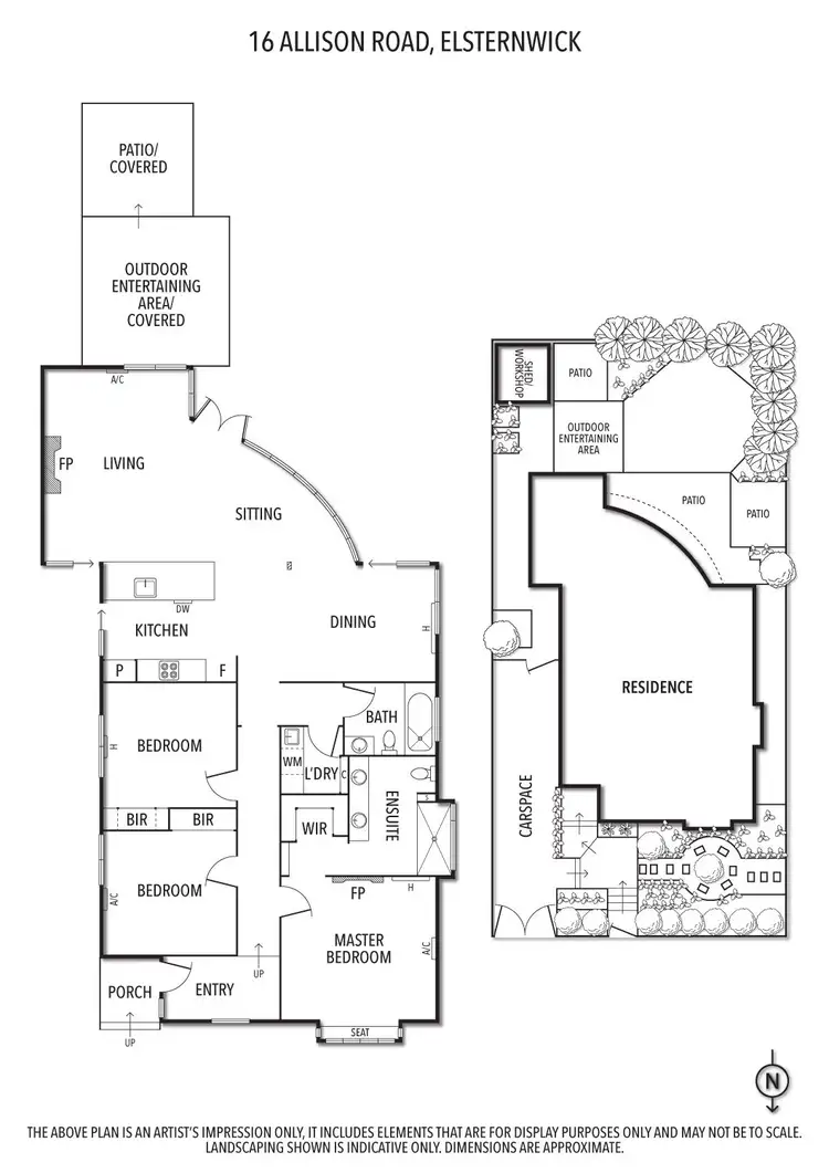 Floorplan of Homely house listing, 16 Allison Road, Elsternwick VIC 3185