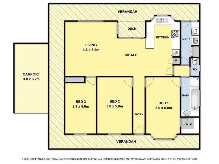 Floorplan of Homely house listing, 18 Weir Street, Anglesea VIC 3230