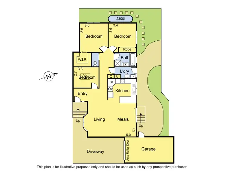 Floorplan of Homely unit listing, 2/12 Oban Way, Macleod VIC 3085