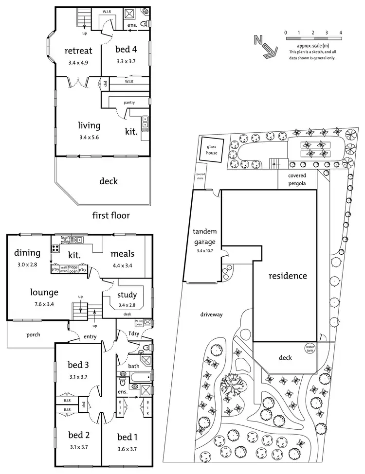 Floorplan of Homely house listing, 22 Nara Road, Mitcham VIC 3132
