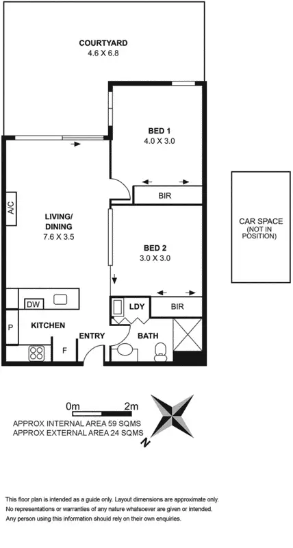 Floorplan of Homely apartment listing, G11/59 Earl Street, Kew VIC 3101