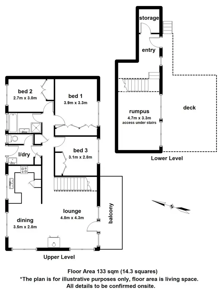 Floorplan of Homely house listing, 39 Kaola Street, Belgrave VIC 3160