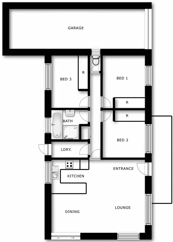 Floorplan of Homely house listing, 4/7a O'Hanlon Road, Queanbeyan NSW 2620