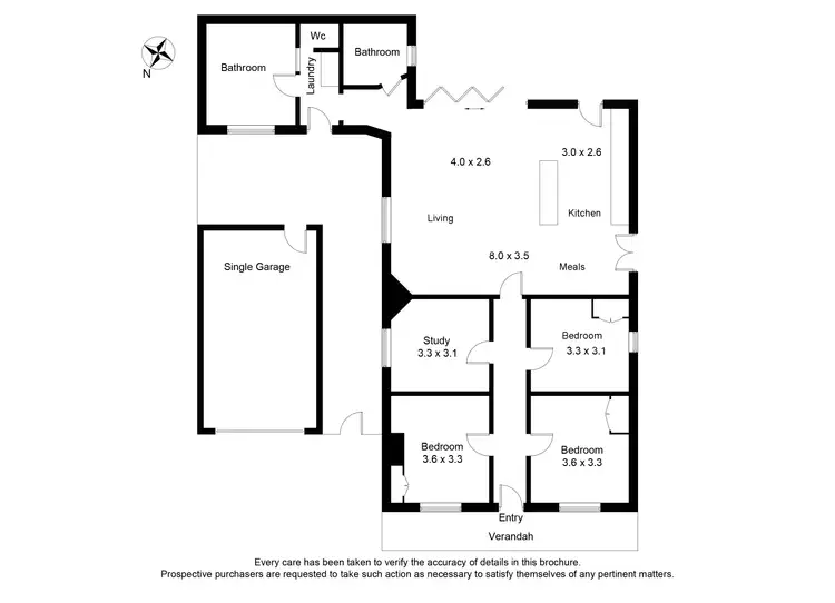 Floorplan of Homely house listing, 210 Humffray Street North, Ballarat Central VIC 3350