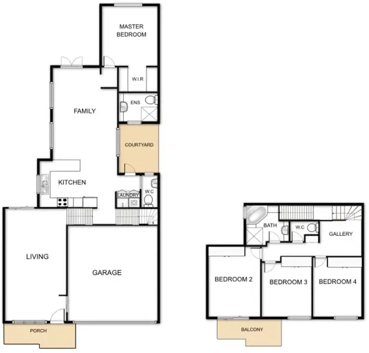 Floorplan of Homely house listing, 13 Favco Place, Dunlop ACT 2615