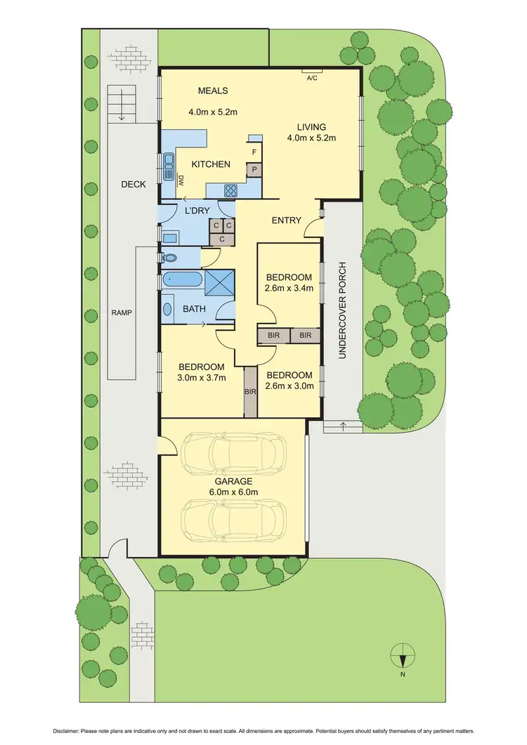 Floorplan of Homely unit listing, 2/72 Bible Street, Eltham VIC 3095