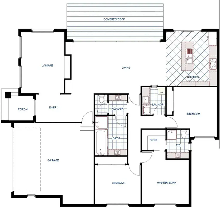 Floorplan of Homely unit listing, 8A Nugent Close, Jerrabomberra NSW 2619