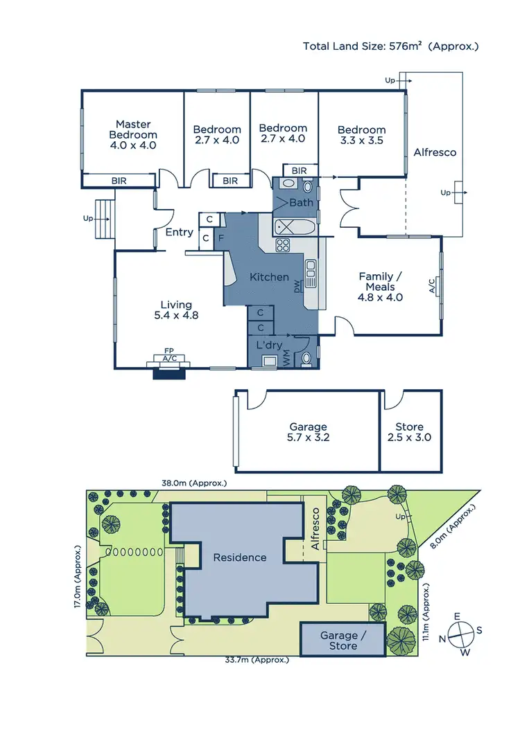 Floorplan of Homely house listing, 18 Wimmera Street, Box Hill North VIC 3129