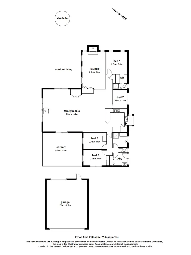 Floorplan of Homely house listing, 17 Mervyn Road, Belgrave South VIC 3160