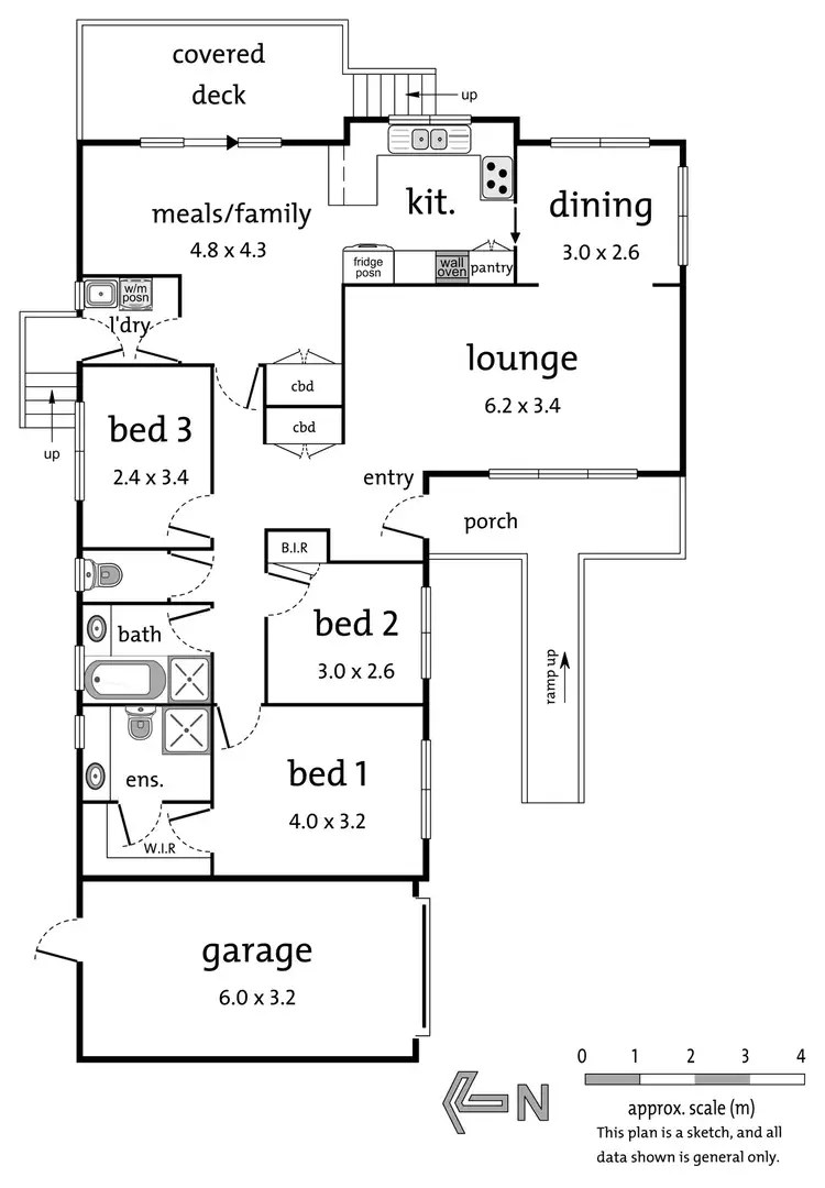 Floorplan of Homely unit listing, 2/23 Dickasons Road, Heathmont VIC 3135