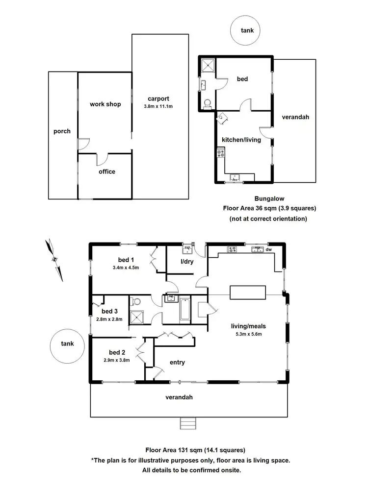 Floorplan of Homely house listing, 1090 Little Yarra Road, Three Bridges VIC 3797