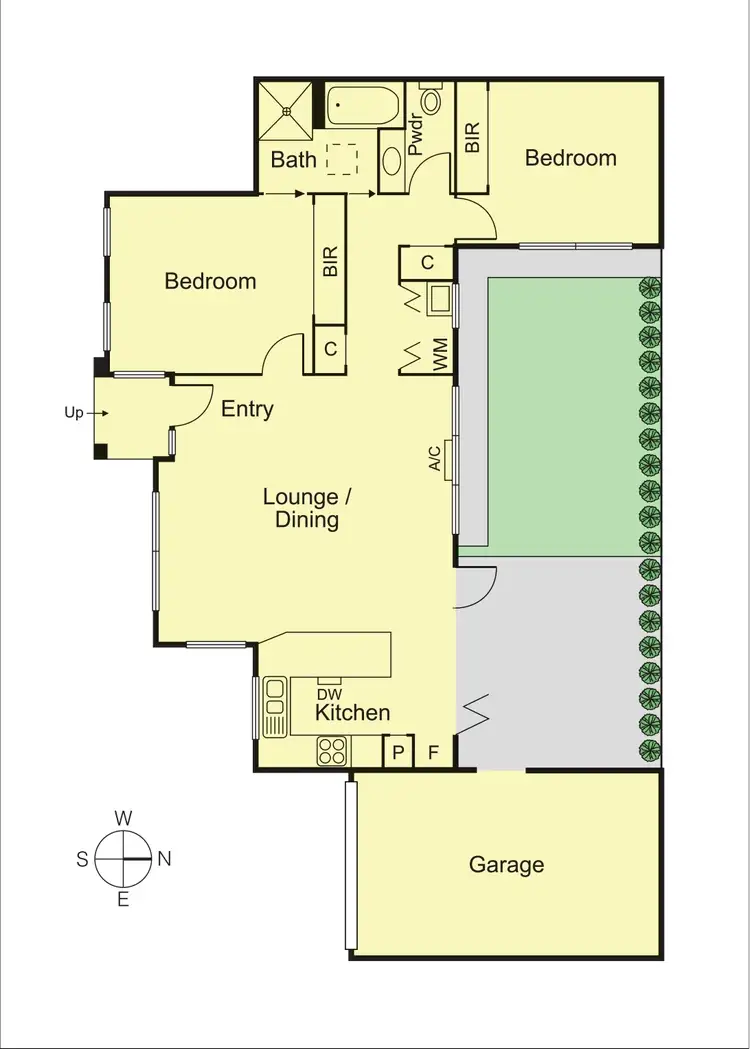Floorplan of Homely unit listing, 2/49 Browns Road, Bentleigh East VIC 3165