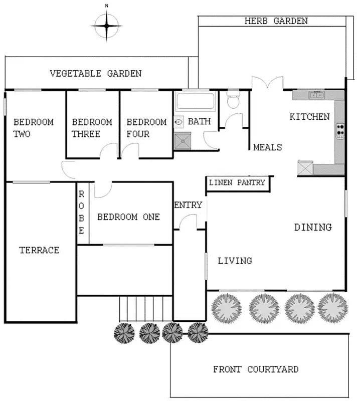 Floorplan of Homely house listing, 16 Ferdinand Street, Campbell ACT 2612