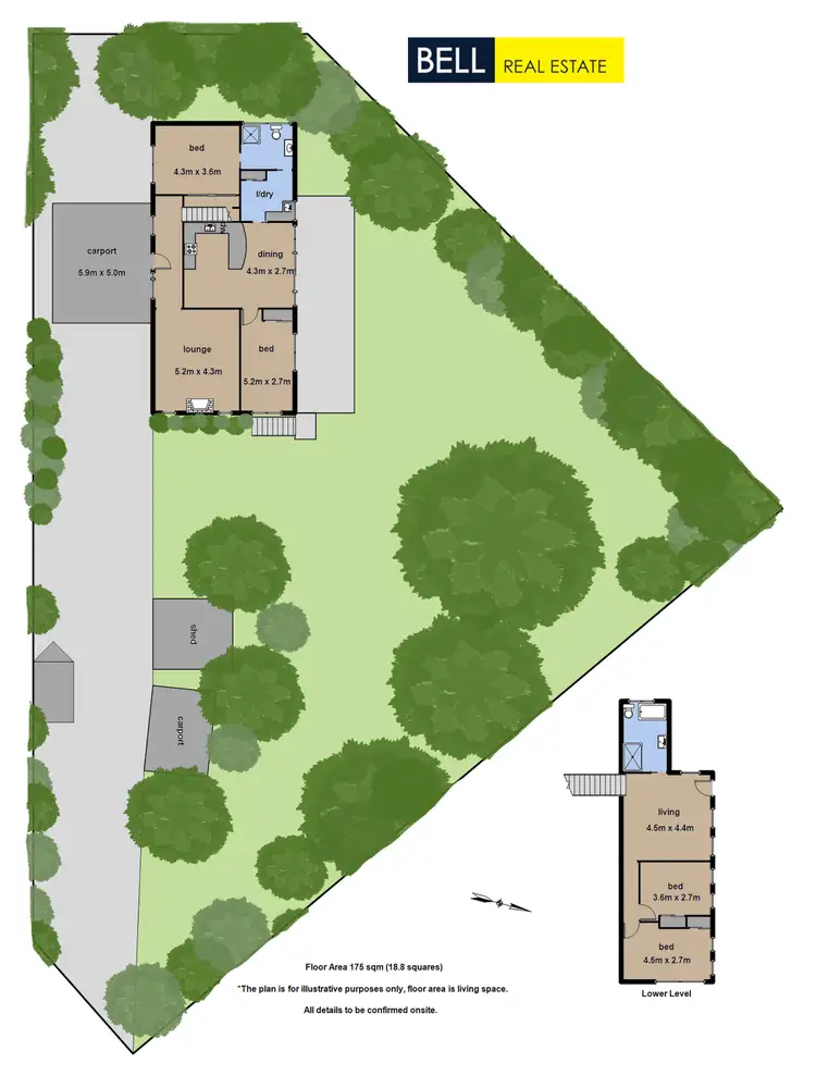 Floorplan of Homely house listing, 1 Johns Crescent, Mount Evelyn VIC 3796