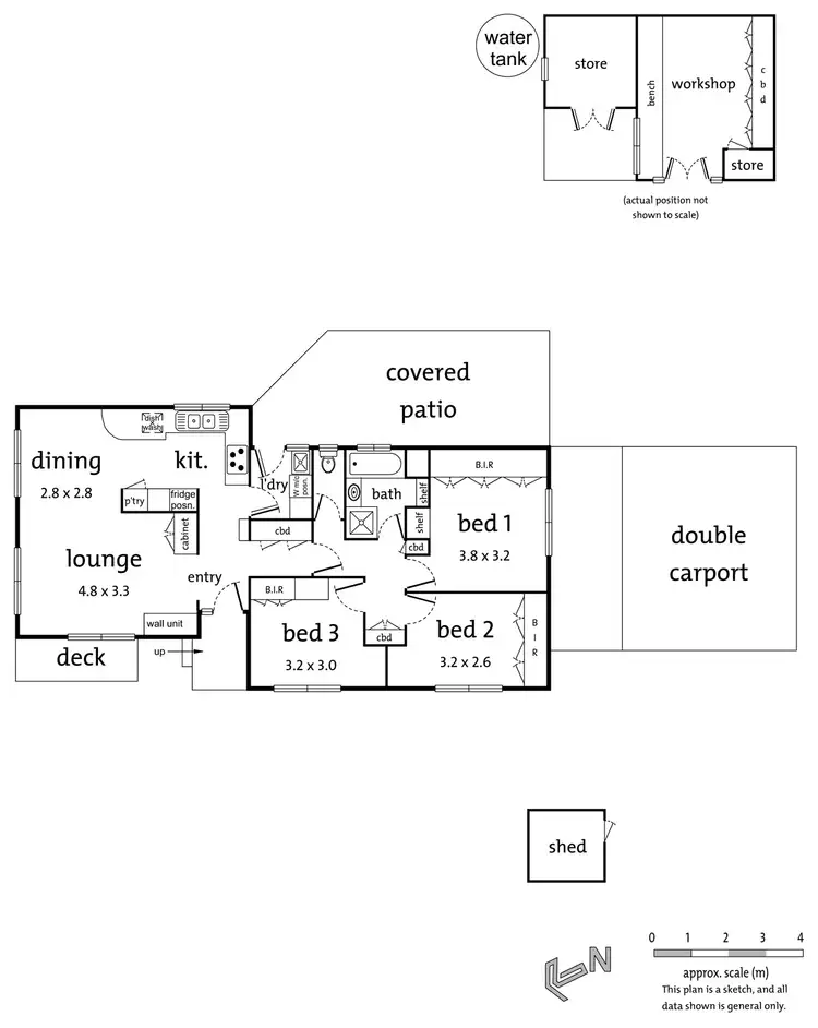 Floorplan of Homely house listing, 32 Belinda Close, Kilsyth VIC 3137