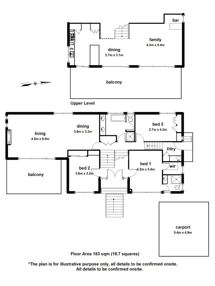 Floorplan of Homely house listing, 2-4 Barbers Road, Kalorama VIC 3766