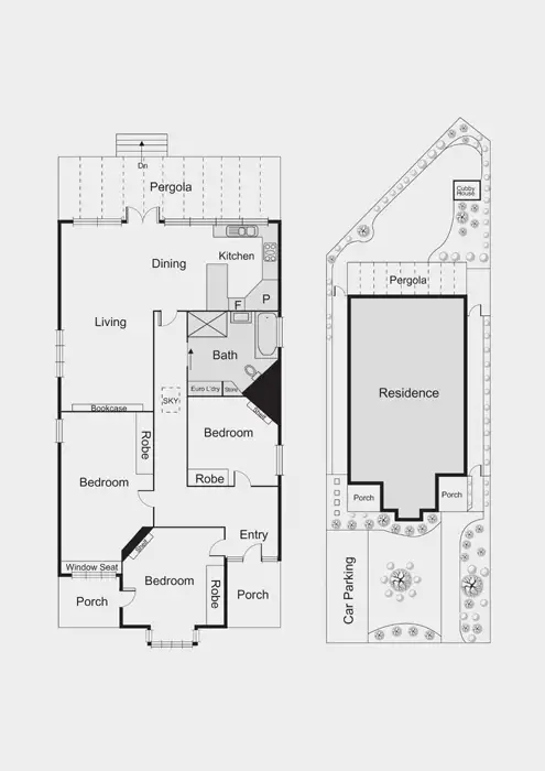 Floorplan of Homely house listing, 1 Ebden Street, Brighton VIC 3186