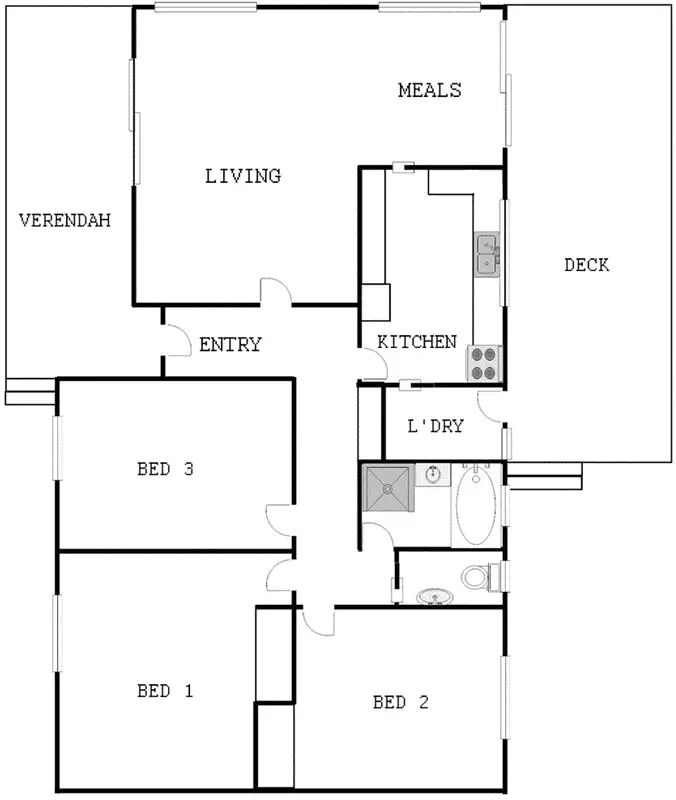 Floorplan of Homely house listing, 32 Kinkead Street, Evatt ACT 2617