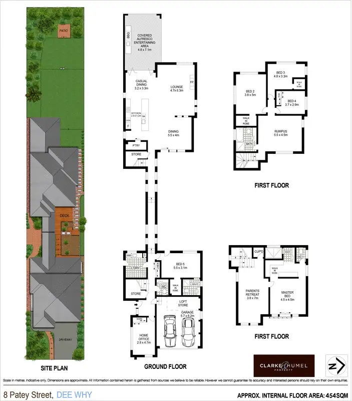 Floorplan of Homely house listing, 8 Patey Street, Dee Why NSW 2099