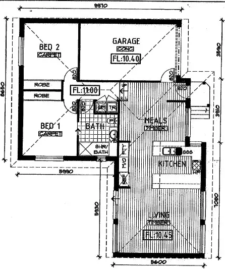 Floorplan of Homely house listing, 1/16 Herbert Street, Yarra Junction VIC 3797