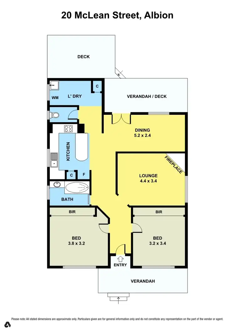 Floorplan of Homely house listing, 20 McLean Street, Albion VIC 3020