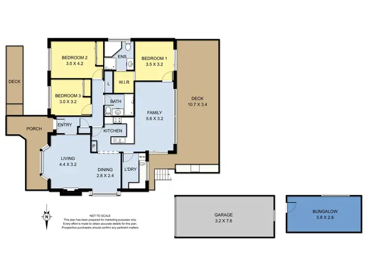 Floorplan of Homely house listing, 10 Weyburn Road, Boronia VIC 3155