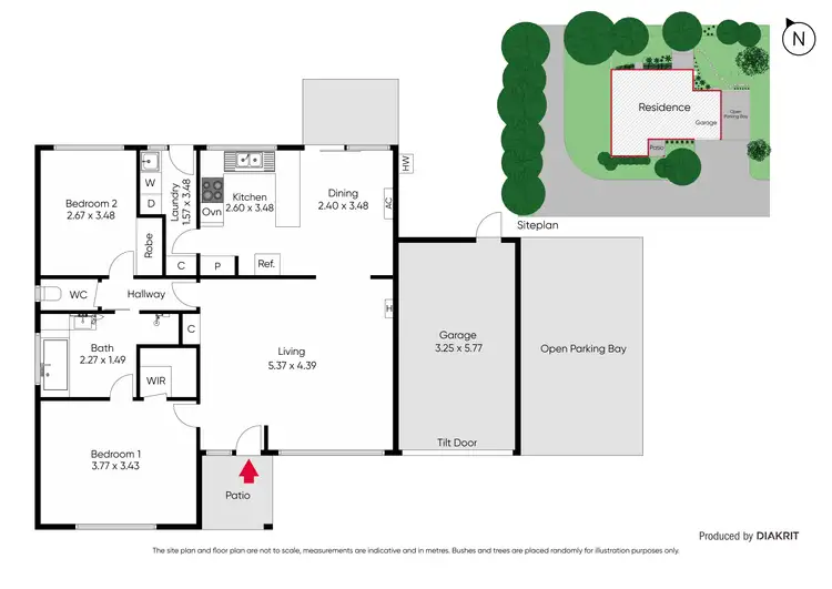 Floorplan of Homely unit listing, 3/99 Bentons Road, Mornington VIC 3931