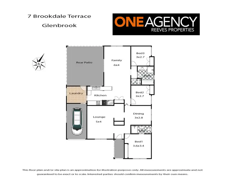 Floorplan of Homely house listing, 7 Brookdale Terrace, Glenbrook NSW 2773