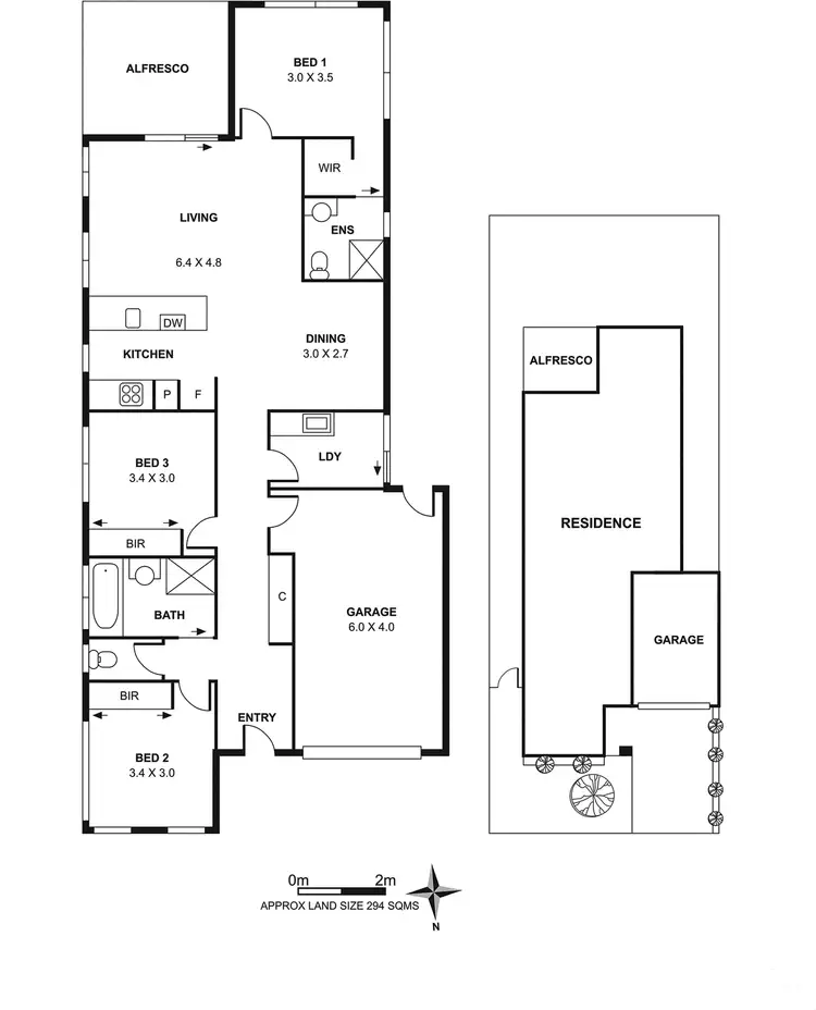 Floorplan of Homely house listing, 23 Peppertree Parade, Craigieburn VIC 3064