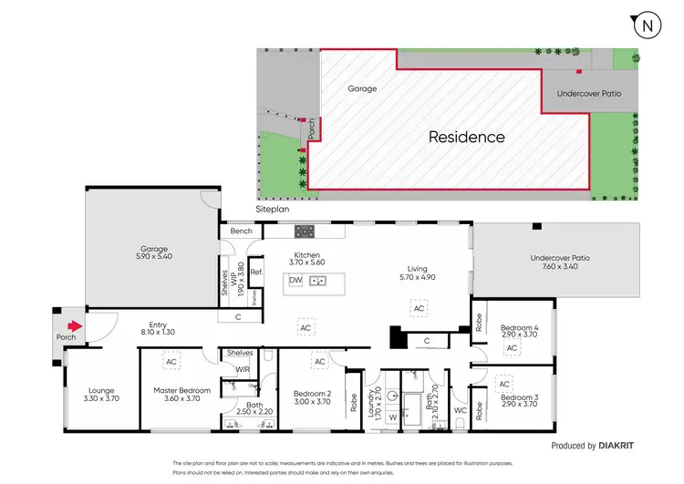 Floorplan of Homely house listing, 136 Highpark Drive, Wollert VIC 3750