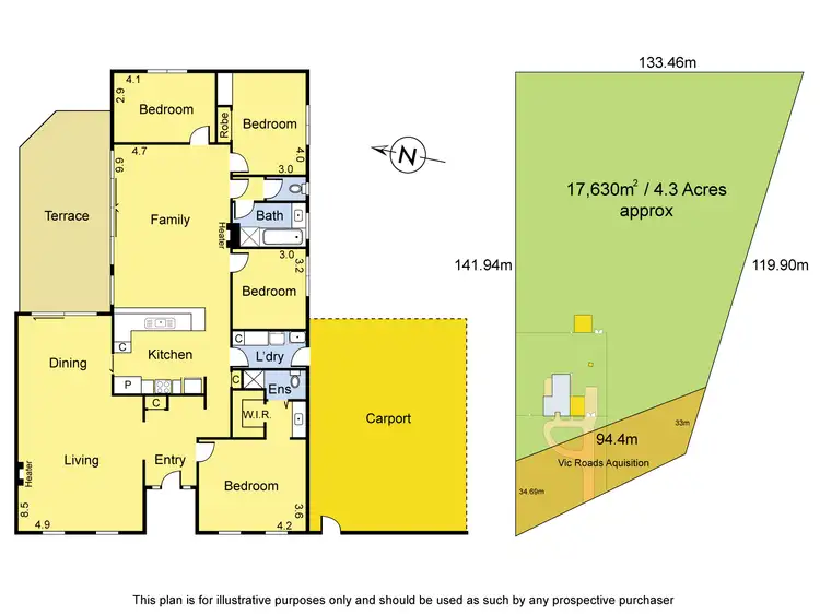 Floorplan of Homely house listing, 288 Yan Yean Road, Plenty VIC 3090