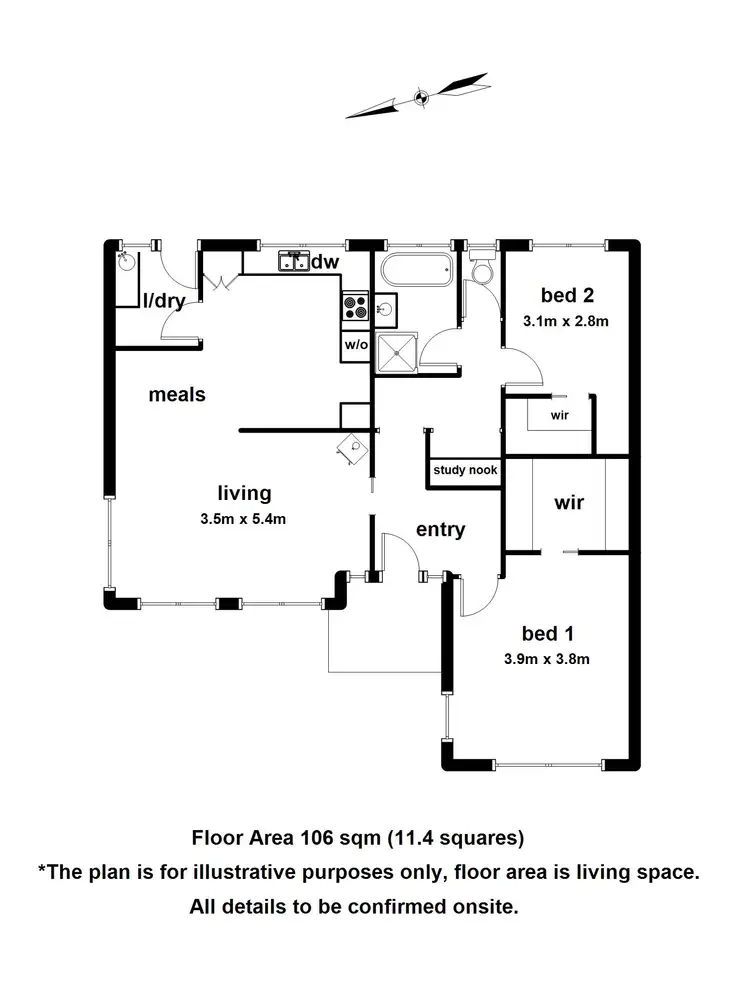 Floorplan of Homely house listing, 2 Breen Terrace, Ferny Creek VIC 3786