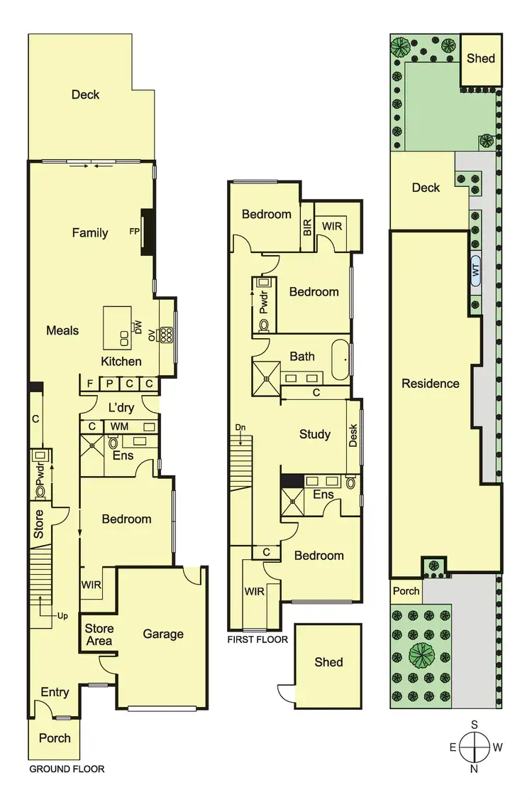 Floorplan of Homely townhouse listing, 52A Barrington Street, Bentleigh East VIC 3165