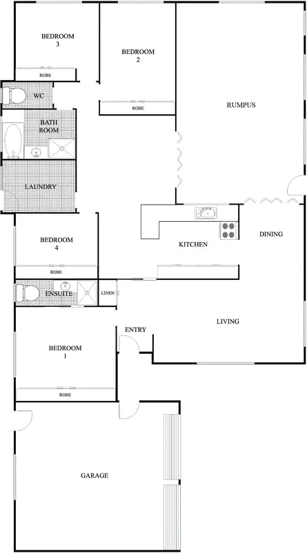 Floorplan of Homely house listing, 11 Chevalley Loop, Gordon ACT 2906