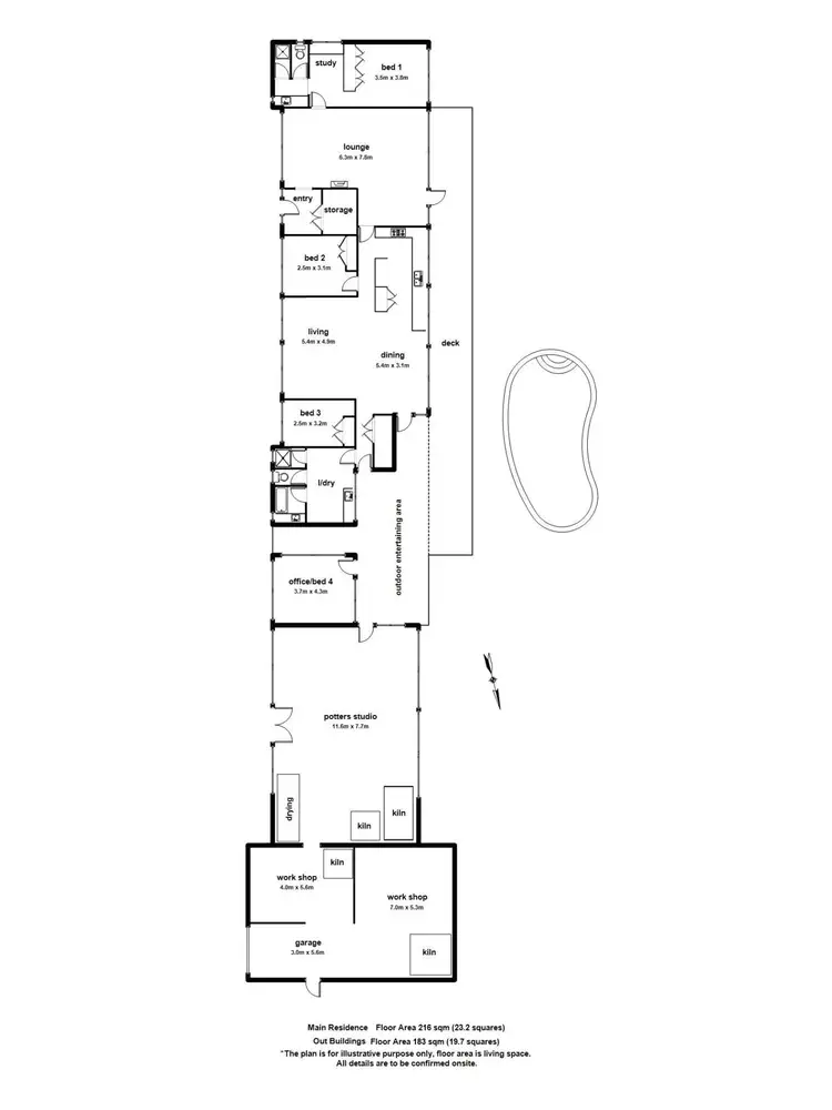 Floorplan of Homely house listing, 39 Temple Road, Selby VIC 3159