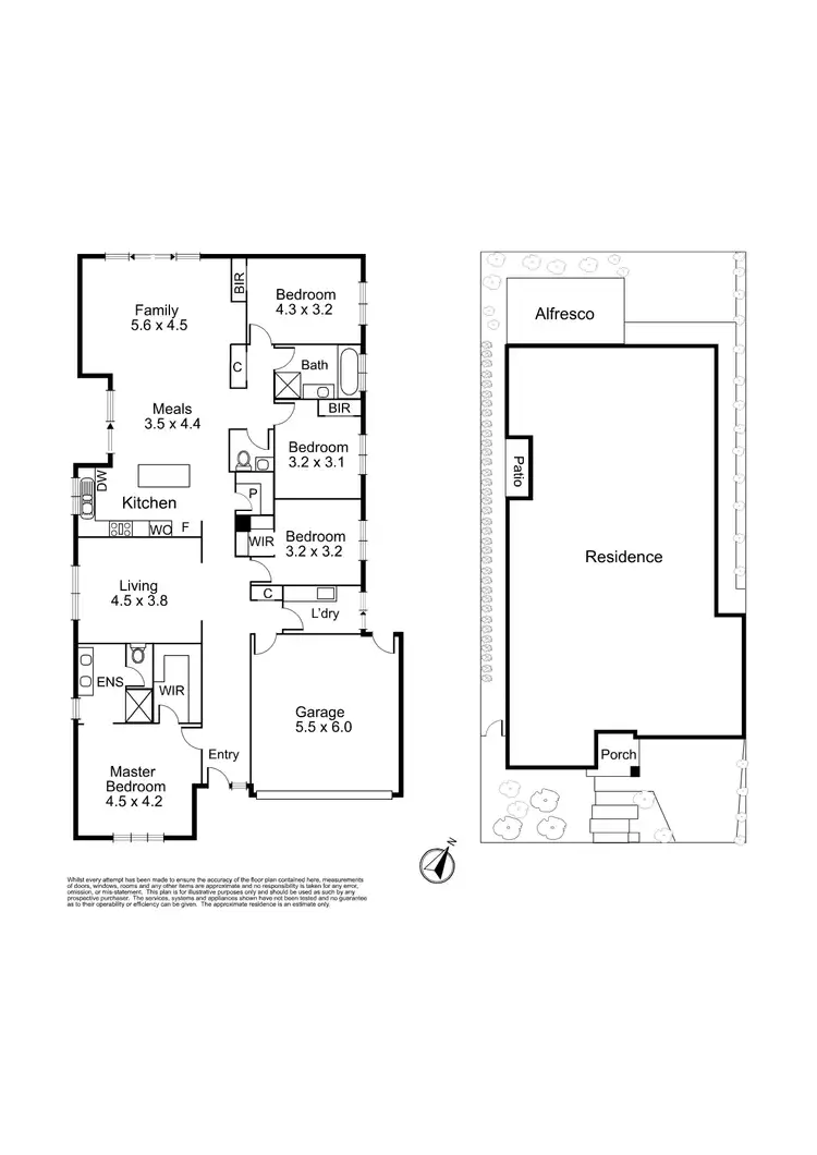 Floorplan of Homely house listing, 6 Chadwick Views, Doreen VIC 3754
