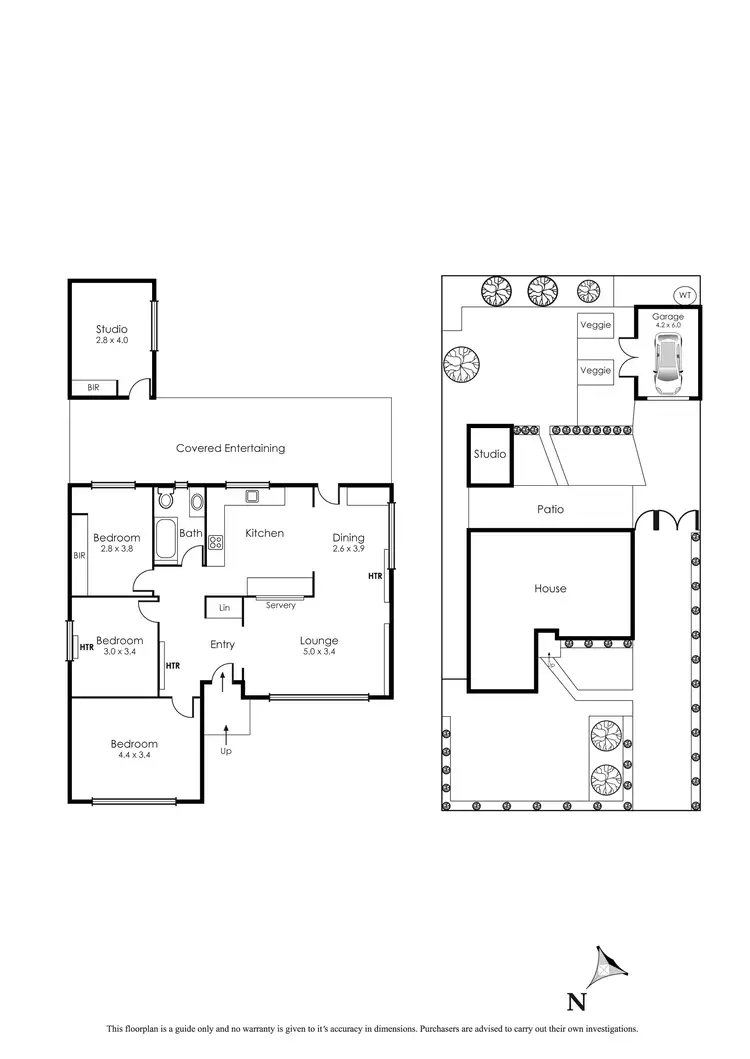 Floorplan of Homely house listing, 28 James Avenue, Aspendale VIC 3195