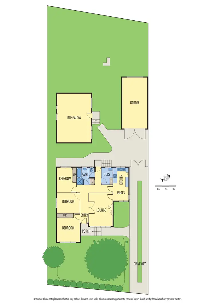 Floorplan of Homely house listing, 1 Meagher Street, Watsonia VIC 3087