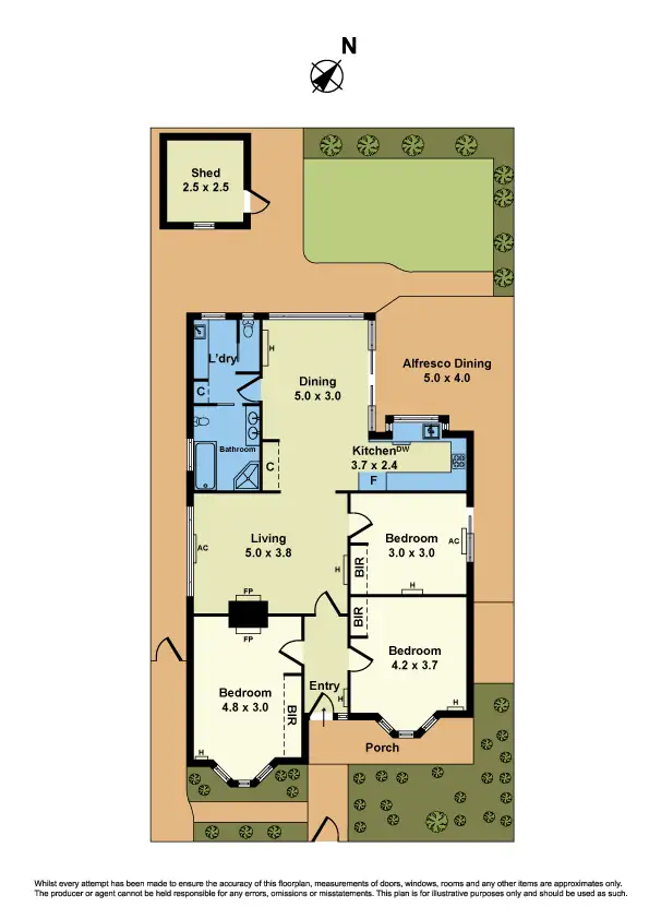 Floorplan of Homely house listing, 18 Charles Street, Williamstown VIC 3016