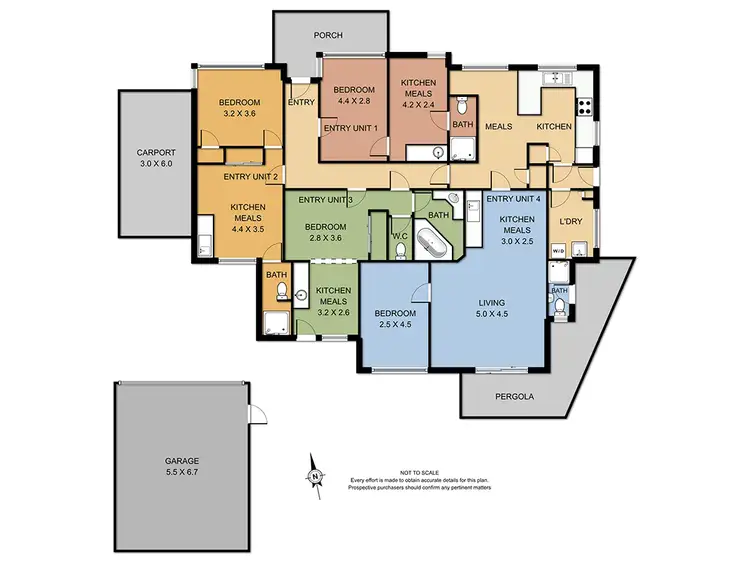 Floorplan of Homely house listing, 26 Warbla Street, Dandenong North VIC 3175