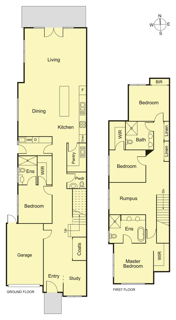 Floorplan of Homely townhouse listing, 13a Kean Street, Caulfield South VIC 3162