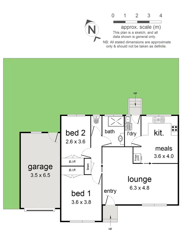 Floorplan of Homely unit listing, 6/73 Hewish Road, Croydon VIC 3136