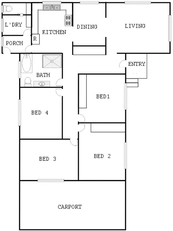 Floorplan of Homely house listing, 13 Levien Street, Scullin ACT 2614