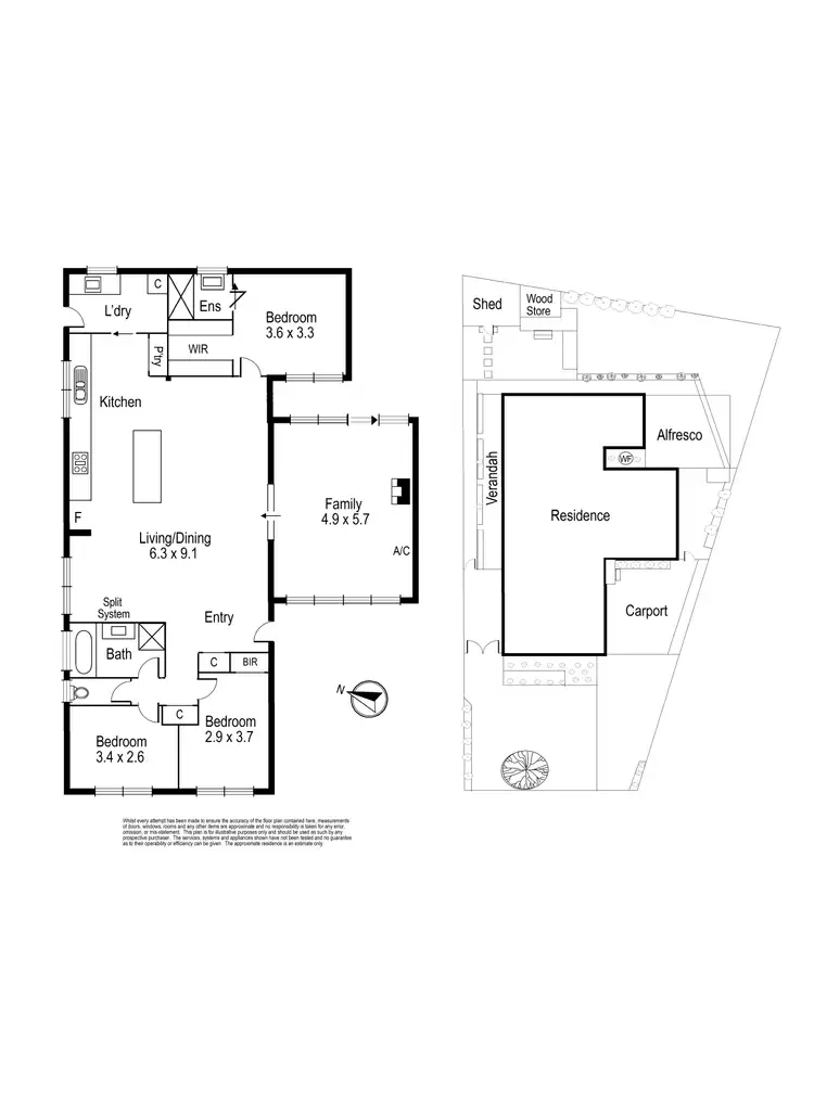 Floorplan of Homely house listing, 4 Jennifer Court, Whittlesea VIC 3757
