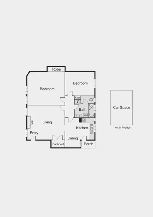 Floorplan of Homely apartment listing, 10/273 Orrong Road, St Kilda East VIC 3183