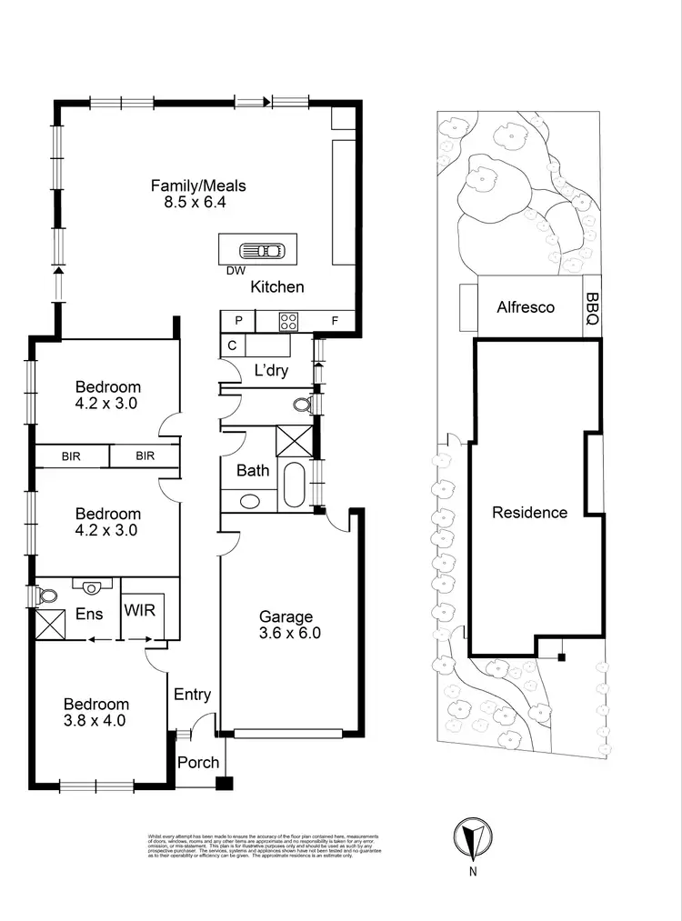 Floorplan of Homely house listing, 15 Gammage Boulevard, Epping VIC 3076