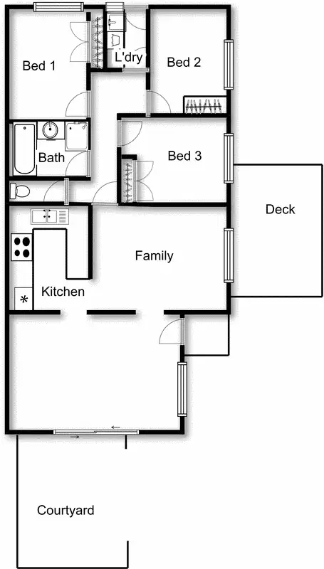 Floorplan of Homely house listing, 13 Dolan Close, Gordon ACT 2906