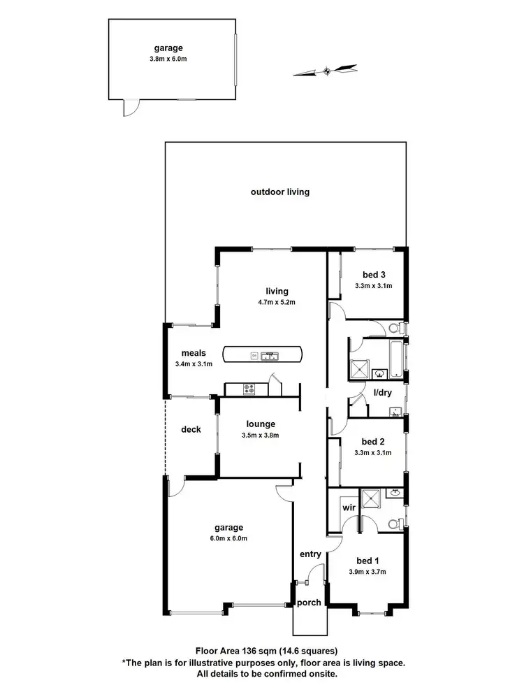 Floorplan of Homely house listing, 12 Wordsworth Drive, Berwick VIC 3806