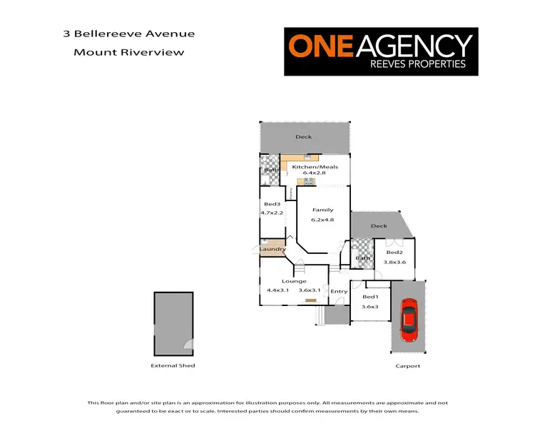 Floorplan of Homely house listing, 3 Bellereeve Avenue, Mount Riverview NSW 2774