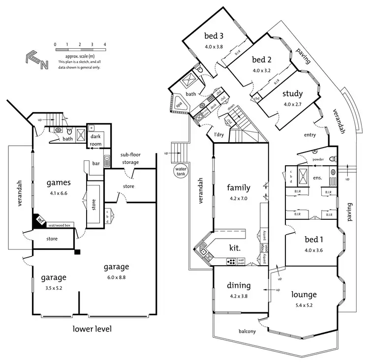 Floorplan of Homely house listing, 14 Chifley Parade, Ringwood North VIC 3134